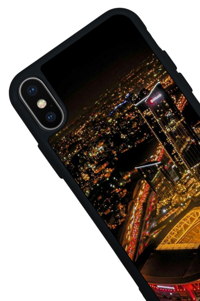 iPhone X/ XS Uyumlu Aslan Tasarımlı Glossy Premium Kılıf