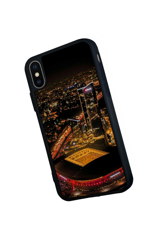 iPhone X/ XS Uyumlu Aslan Tasarımlı Glossy Premium Kılıf