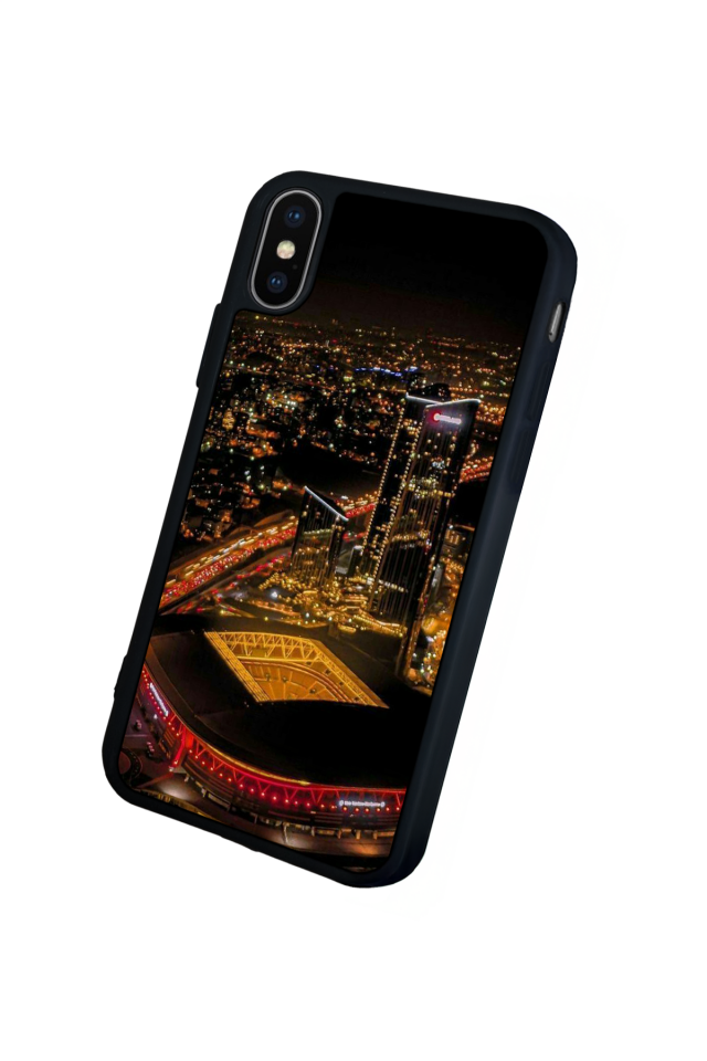 iPhone X/ XS Uyumlu Aslan Tasarımlı Glossy Premium Kılıf