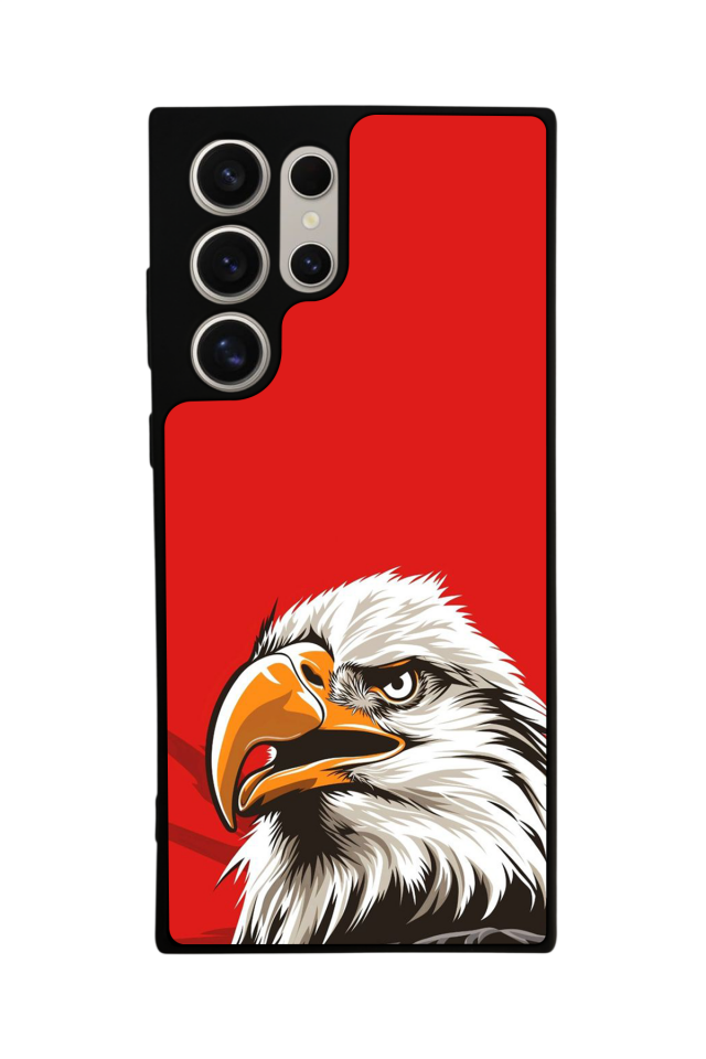 Samsung Galaxy S23 Ultra Uyumlu Besiktas Tasarımlı Glossy Premium Kılıf