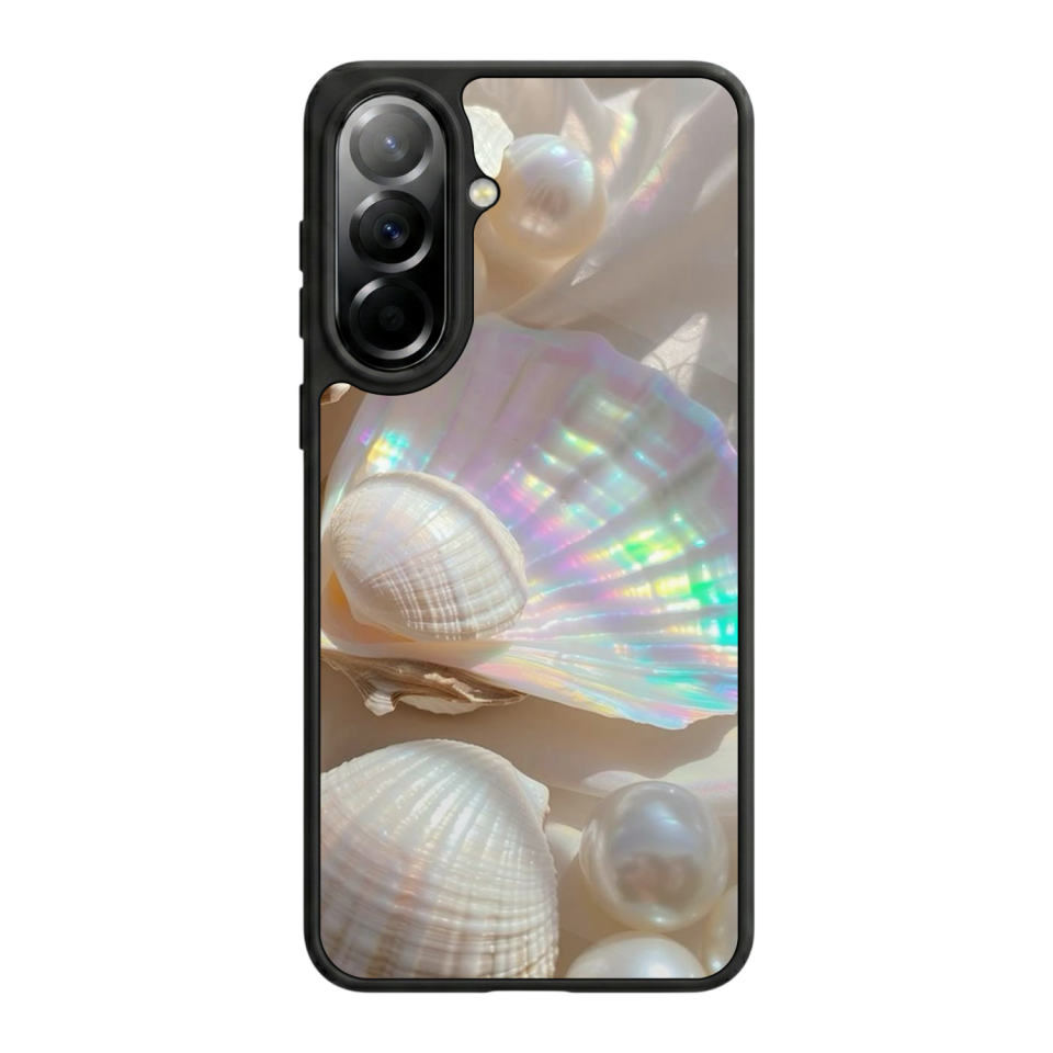 Samsung Galaxy A57 Uyumlu  İnci Tasarımlı Glossy Premium Kılıf