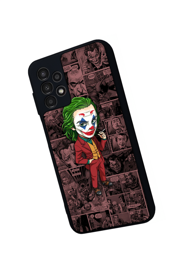 Samsung Galaxy A23 Uyumlu Joker Tasarımlı Glossy Premium Kılıf