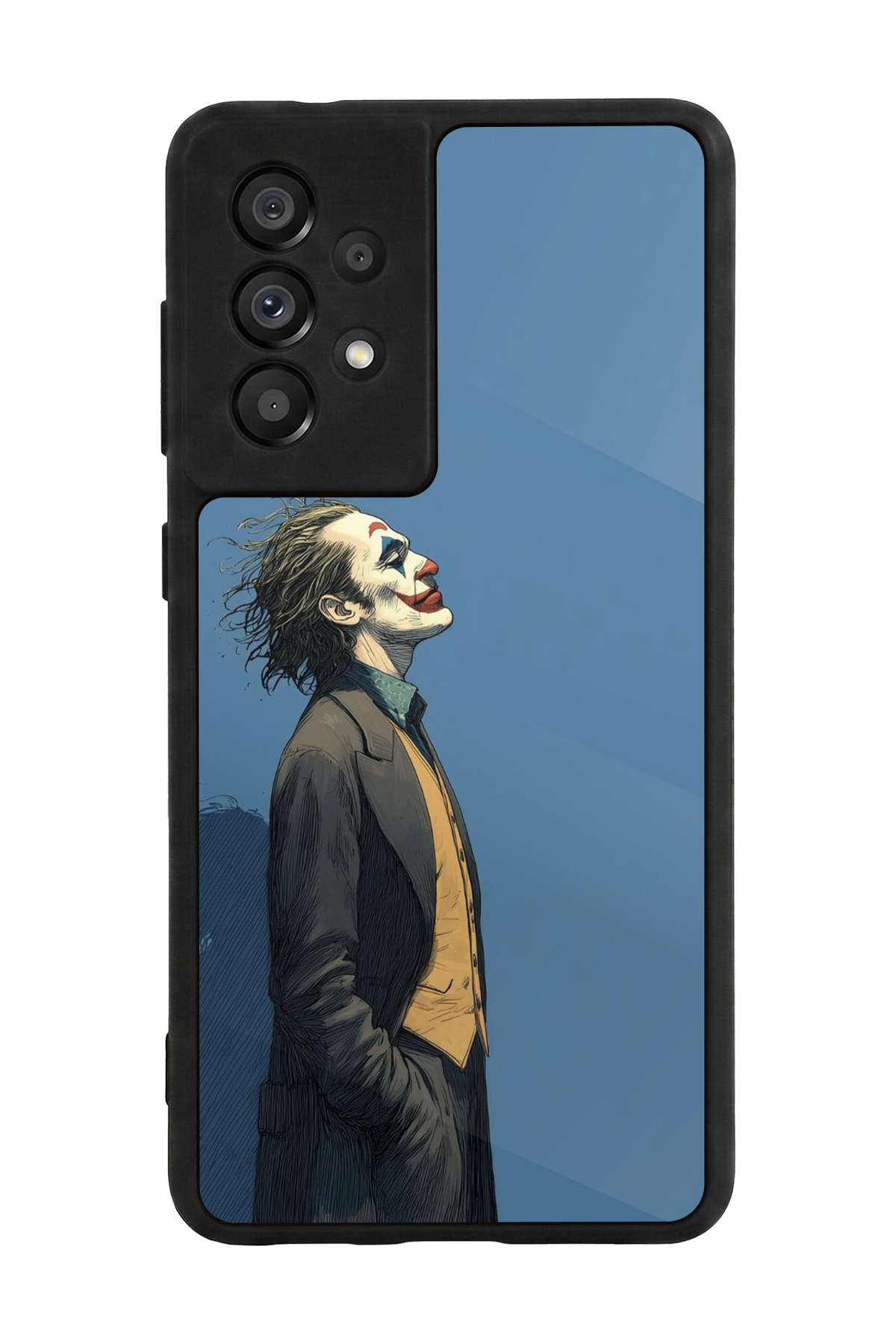Samsung Galaxy A73 Uyumlu Joker Tasarımlı Glossy Premium Kılıf