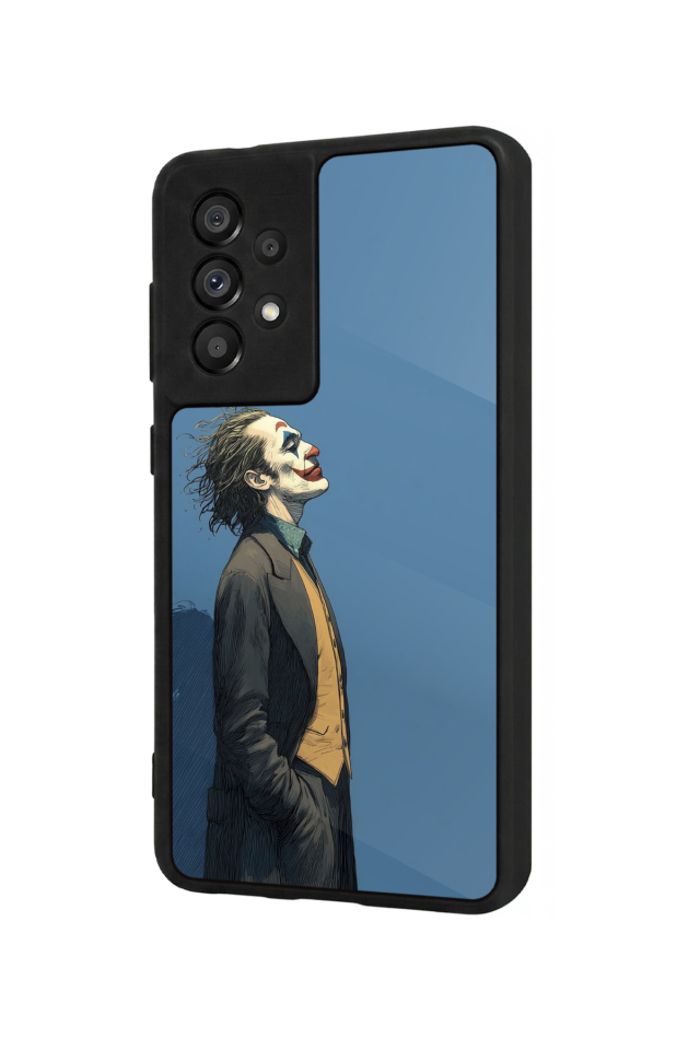 Samsung Galaxy A73 Uyumlu Joker Tasarımlı Glossy Premium Kılıf