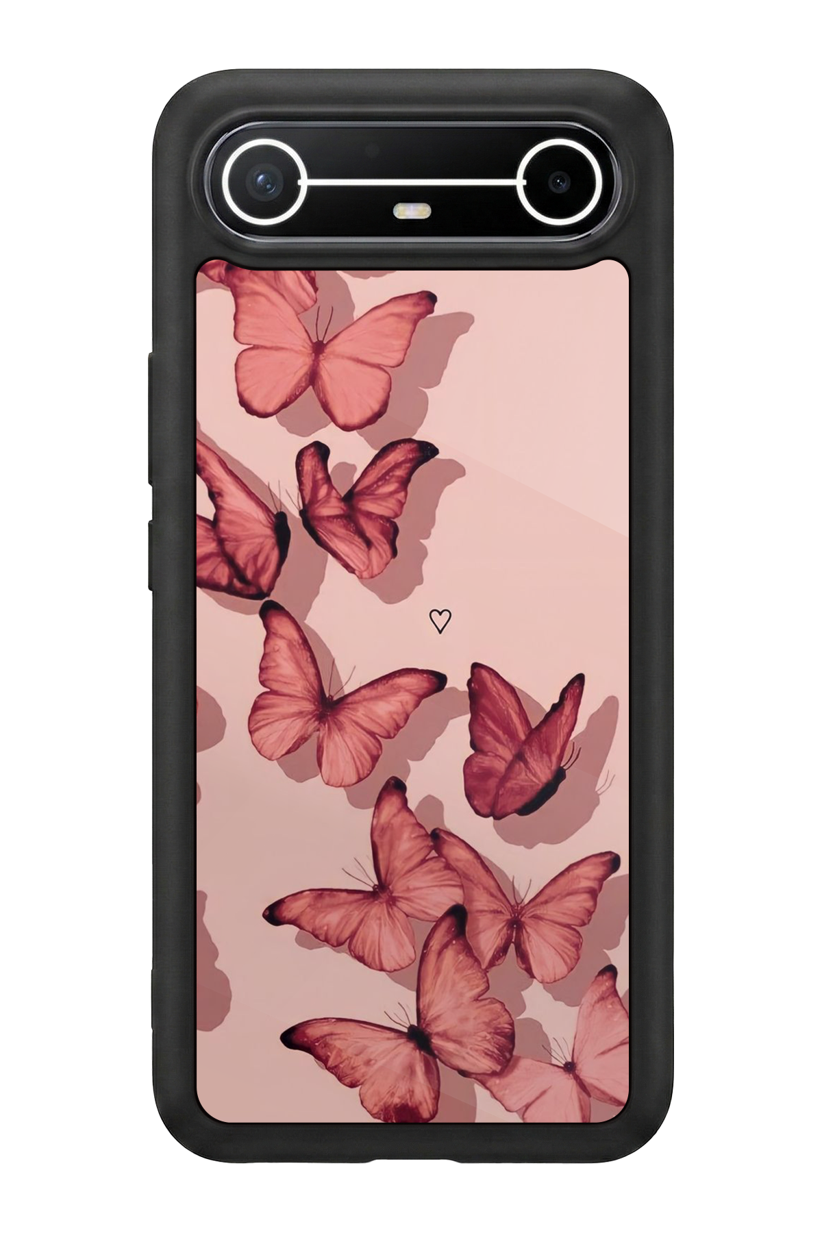 Tecno Spark Slim 5G Uyumlu Kelebek Tasarımlı Glossy Premium Kılıf