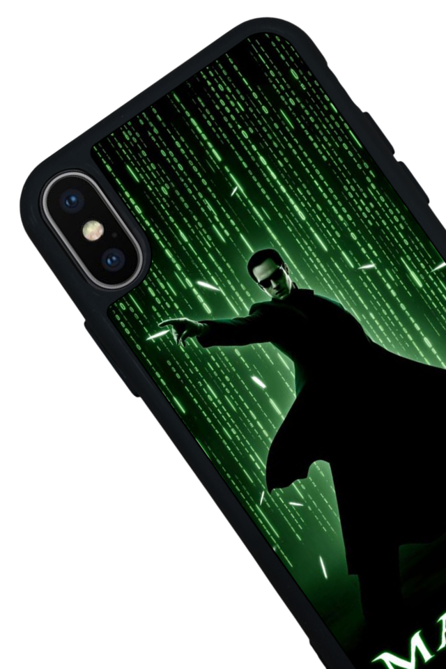 iPhone X/ XS Uyumlu MatriiPhone X/ XS Tasarımlı Glossy Premium Kılıf
