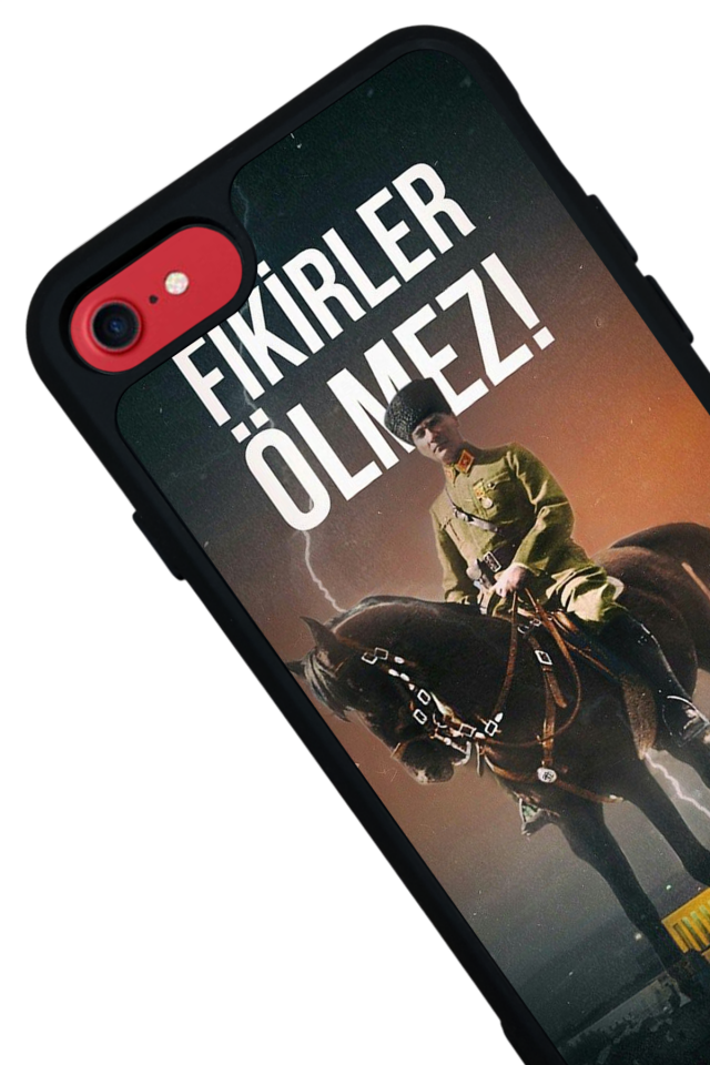 iPhone 7 Uyumlu Mustafa Kemal Ataturk Tasarımlı Glossy Premium Kılıf