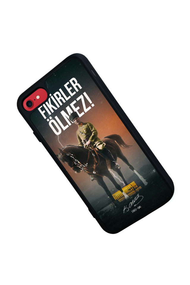 iPhone 7 Uyumlu Mustafa Kemal Ataturk Tasarımlı Glossy Premium Kılıf