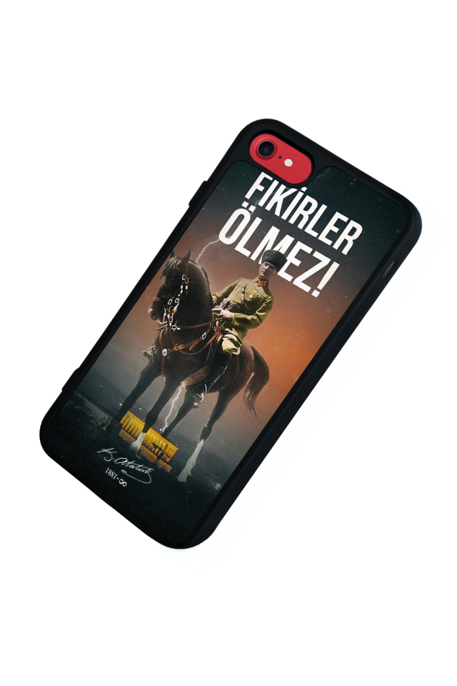 iPhone 7 Uyumlu Mustafa Kemal Ataturk Tasarımlı Glossy Premium Kılıf