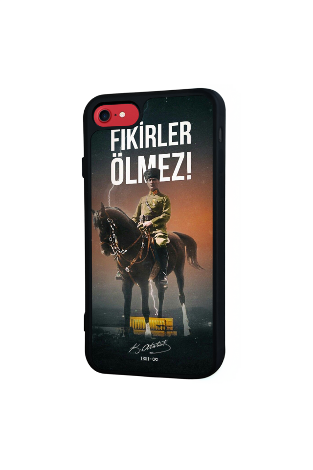 iPhone 7 Uyumlu Mustafa Kemal Ataturk Tasarımlı Glossy Premium Kılıf