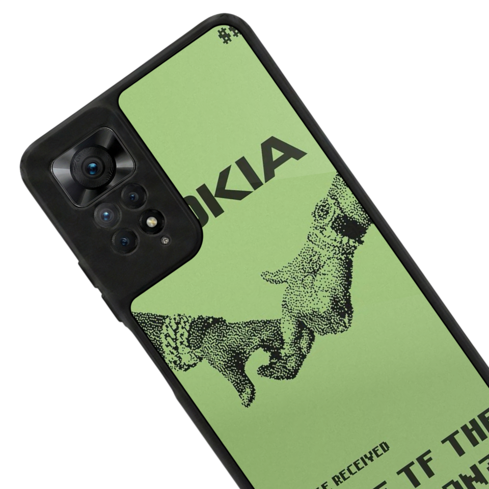 Xiaomi Redmi Note 12 Pro Uyumlu Nokia Tasarımlı Glossy Premium Kılıf