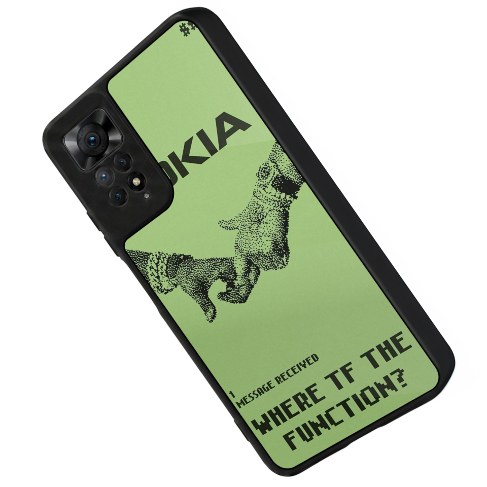 Xiaomi Redmi Note 12 Pro Uyumlu Nokia Tasarımlı Glossy Premium Kılıf