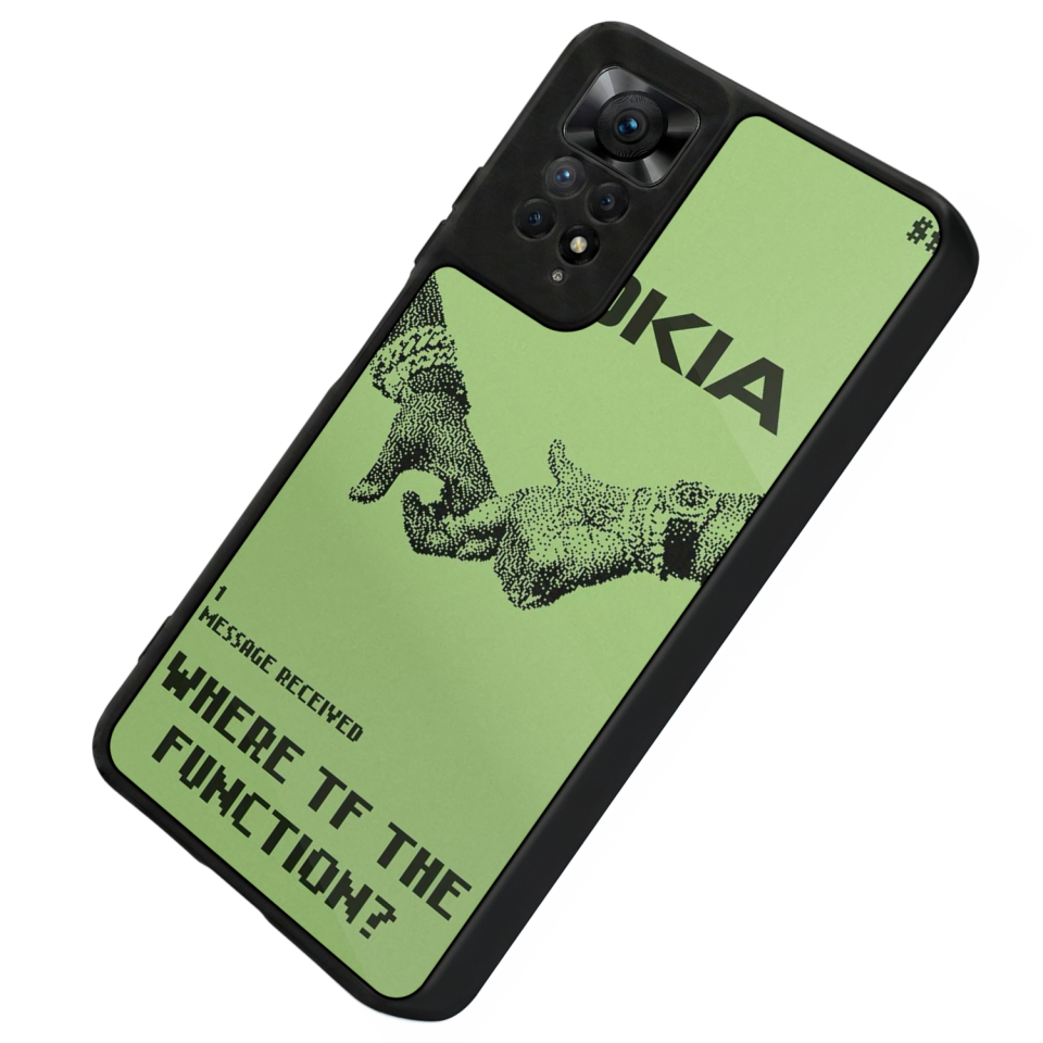 Xiaomi Redmi Note 12 Pro Uyumlu Nokia Tasarımlı Glossy Premium Kılıf