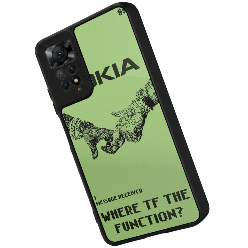 Xiaomi Redmi Note 12 Pro Uyumlu Nokia Tasarımlı Glossy Premium Kılıf