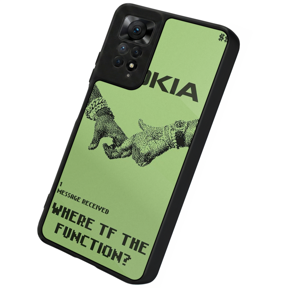 Xiaomi Redmi Note 12 Pro Uyumlu Nokia Tasarımlı Glossy Premium Kılıf