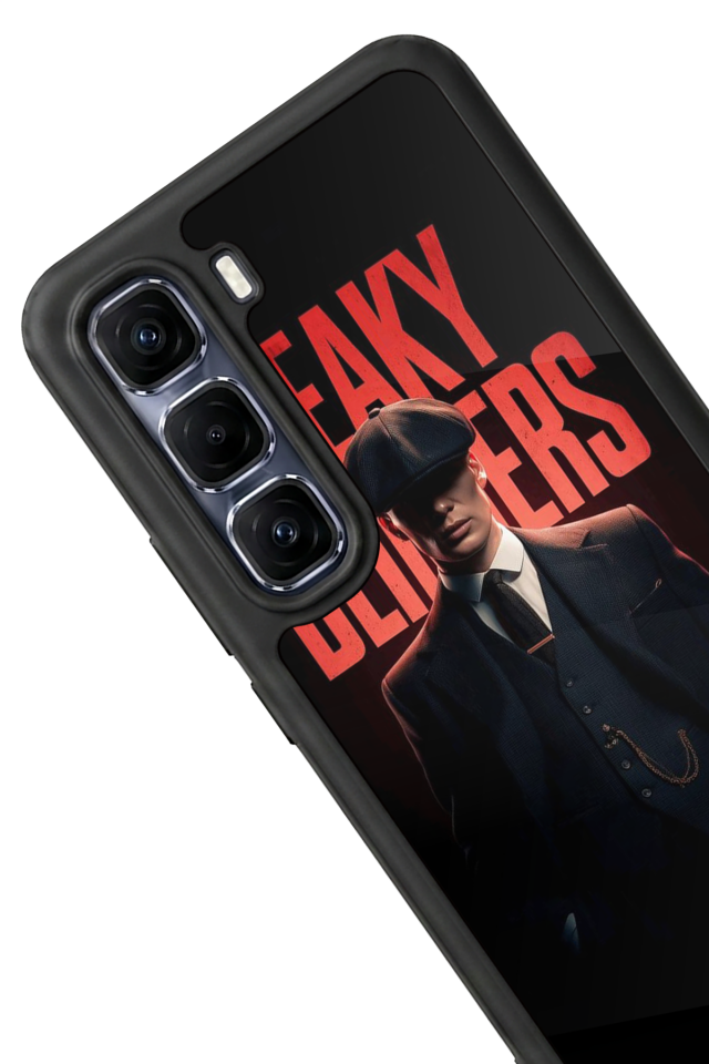 Infinix Hot 60 Pro Plus Uyumlu Peaky Blinders Tasarımlı Glossy Premium Kılıf