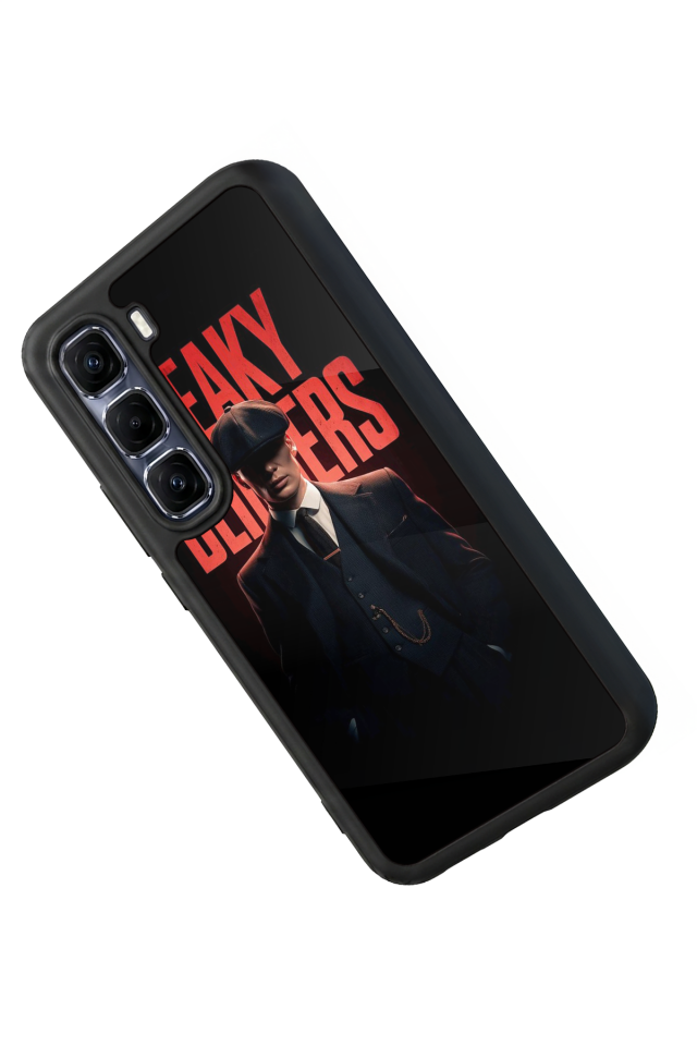Infinix Hot 60 Pro Plus Uyumlu Peaky Blinders Tasarımlı Glossy Premium Kılıf