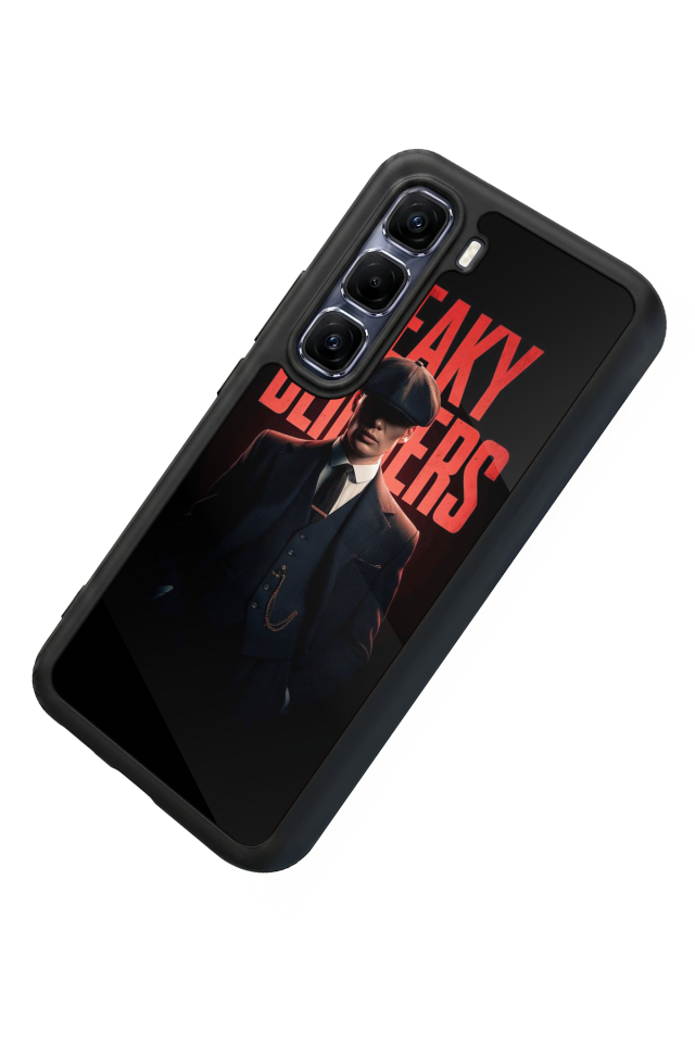 Infinix Hot 60 Pro Plus Uyumlu Peaky Blinders Tasarımlı Glossy Premium Kılıf