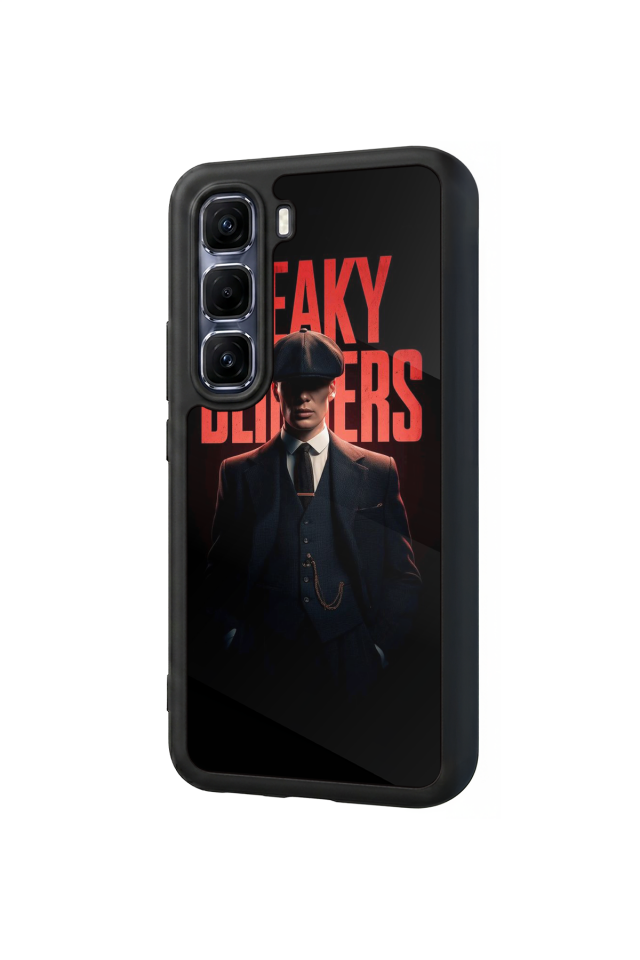 Infinix Hot 60 Pro Plus Uyumlu Peaky Blinders Tasarımlı Glossy Premium Kılıf
