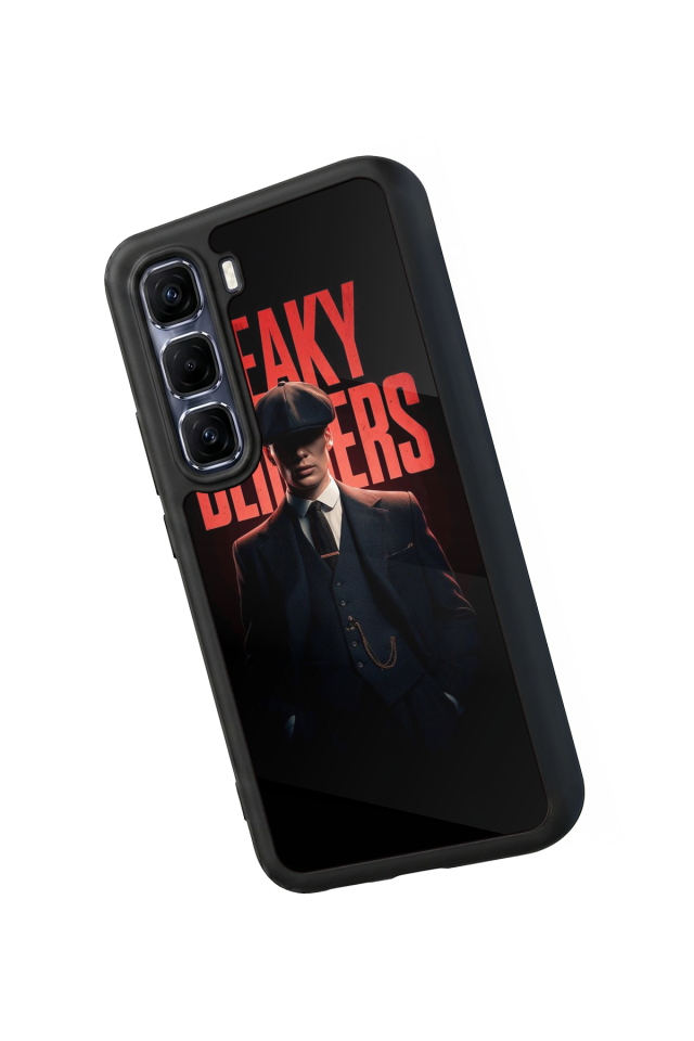 Infinix Hot 60 Pro Plus Uyumlu Peaky Blinders Tasarımlı Glossy Premium Kılıf