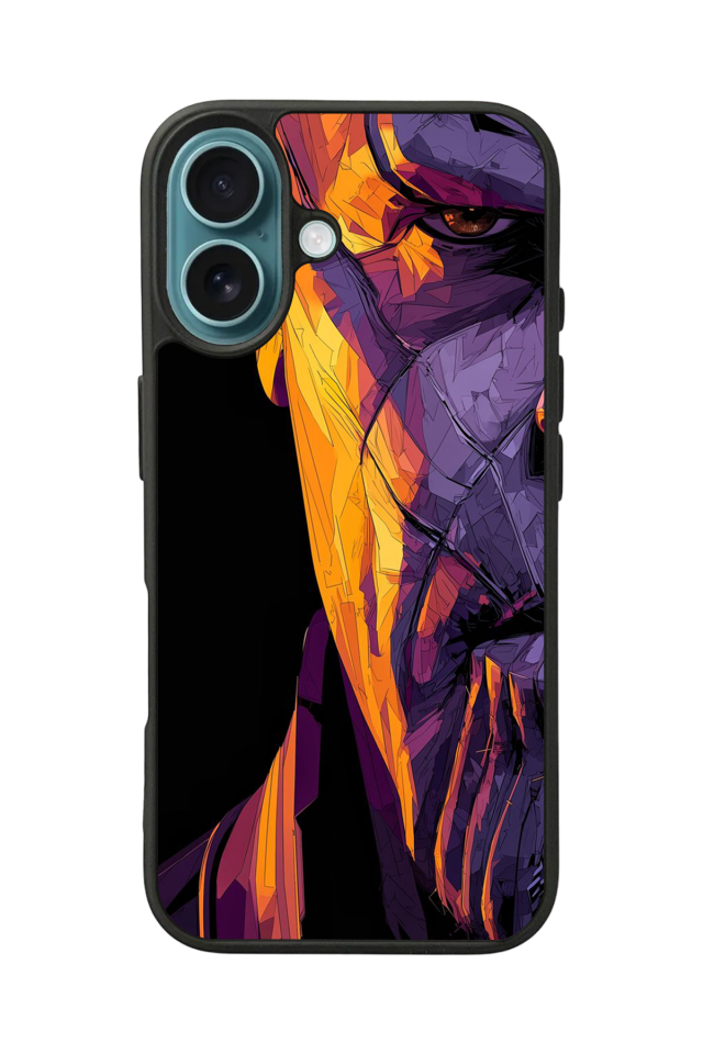iPhone 16 Uyumlu Thanos Tasarımlı Glossy Premium Kılıf