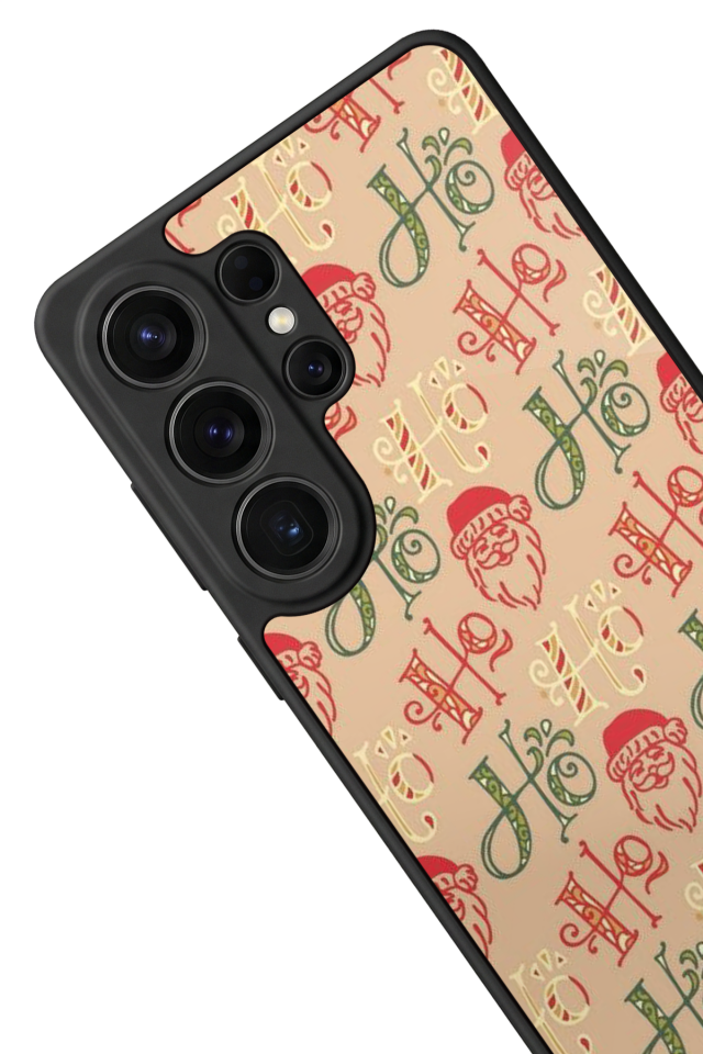 Samsung Galaxy S26 Ultra Uyumlu Yilbasi Christmas Tasarımlı Glossy Premium Kılıf