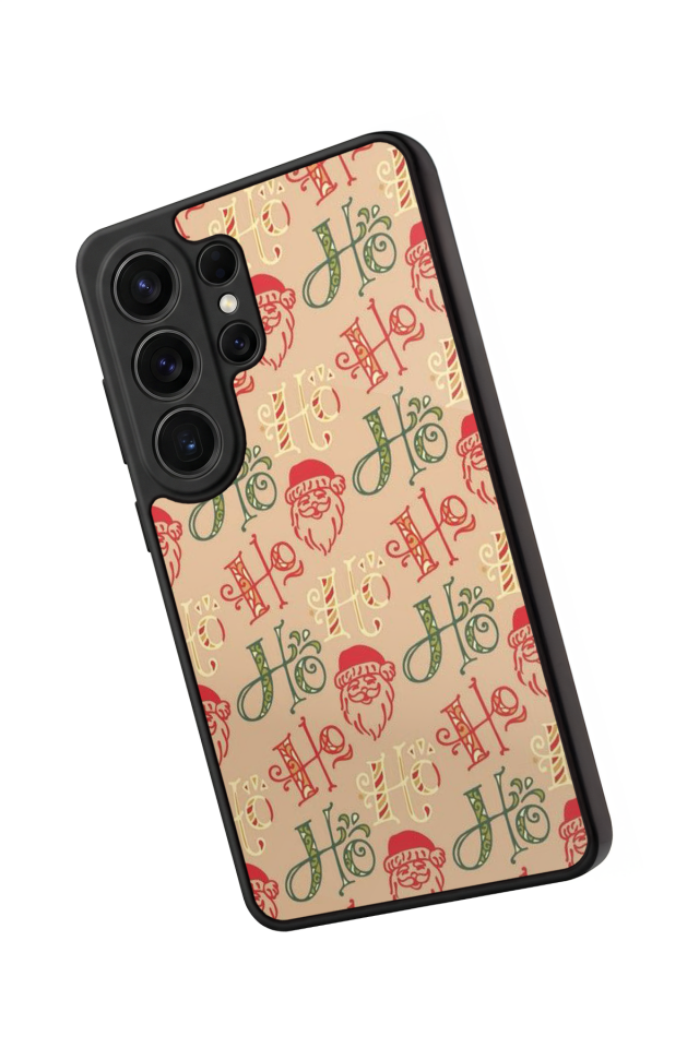 Samsung Galaxy S26 Ultra Uyumlu Yilbasi Christmas Tasarımlı Glossy Premium Kılıf