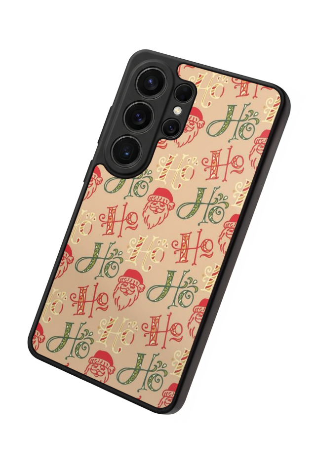 Samsung Galaxy S26 Ultra Uyumlu Yilbasi Christmas Tasarımlı Glossy Premium Kılıf