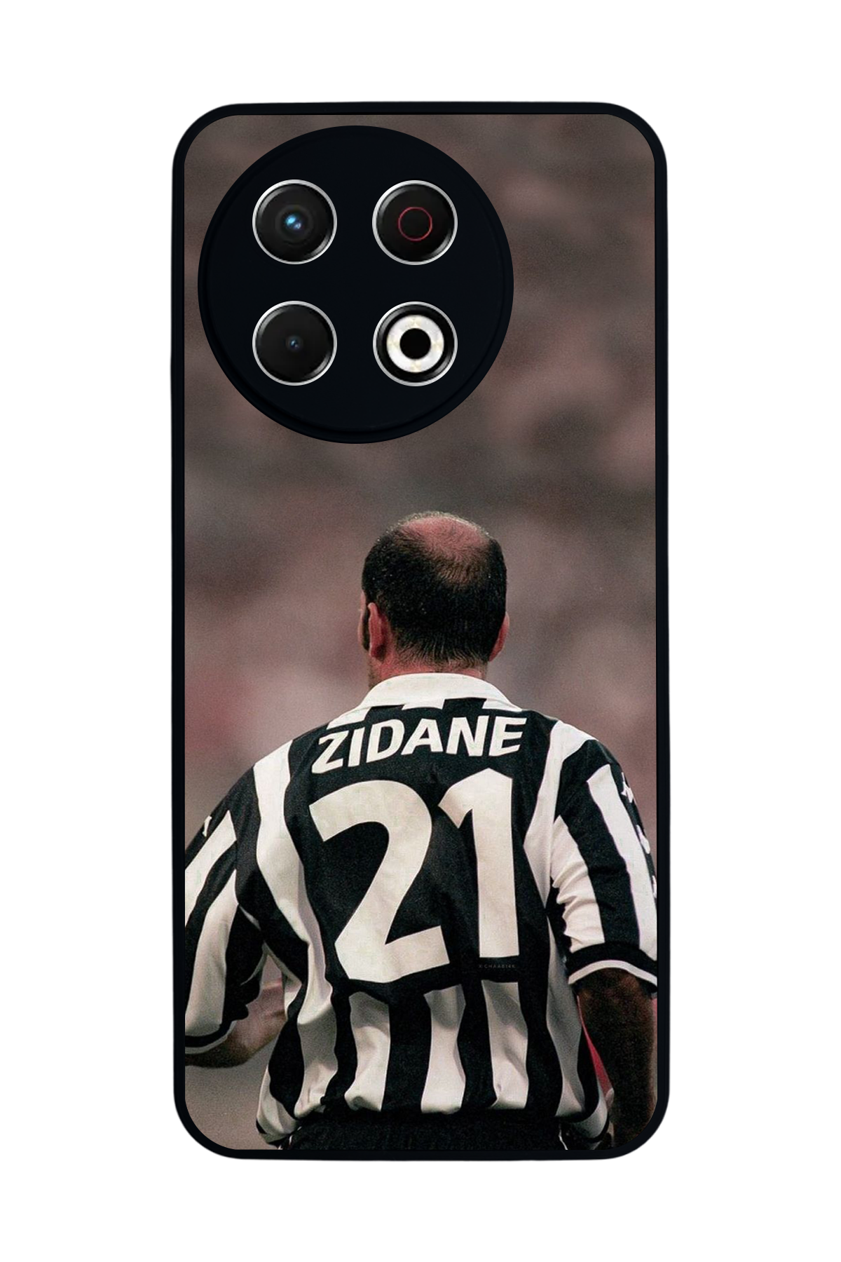 Tecno Spark 30 Pro Uyumlu Zidane Tasarımlı Glossy Premium Kılıf