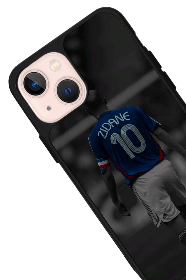 iPhone 15 Plus Uyumlu Zidane Tasarımlı Glossy Premium Kılıf