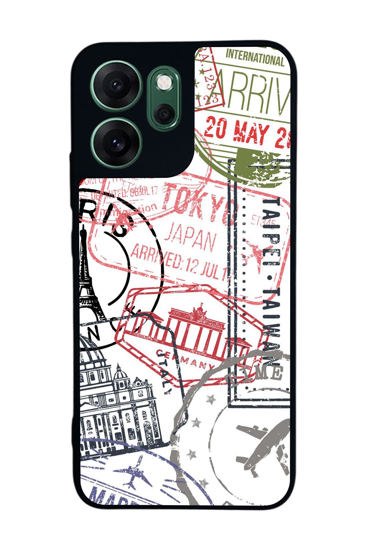 Oppo Reno 14F Uyumlu Poster Tasarımlı Glossy Premium Kılıf