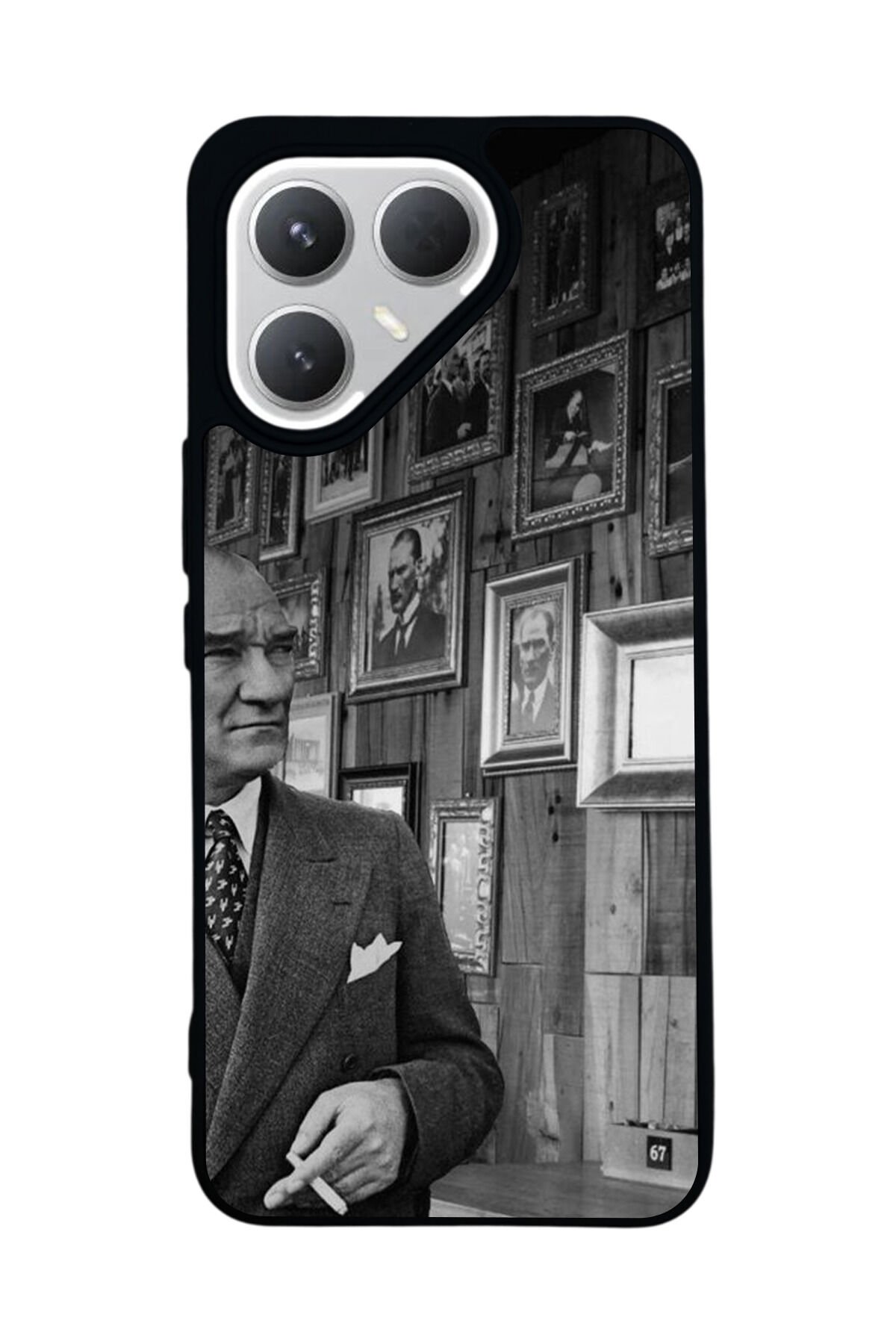 Tecno Pova 7 Pro Mat Uyumlu Siyah Kılıf – Yumuşak Silikon, Koruyucu, Şok Emici Kapak