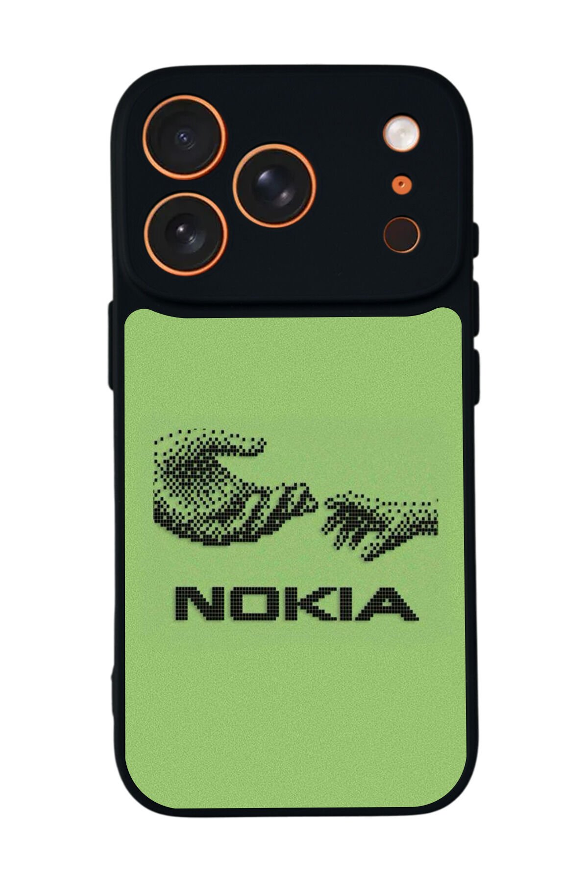 iPhone 17 Pro Uyumlu Nokia Tasarımlı Glossy Premium Kılıf