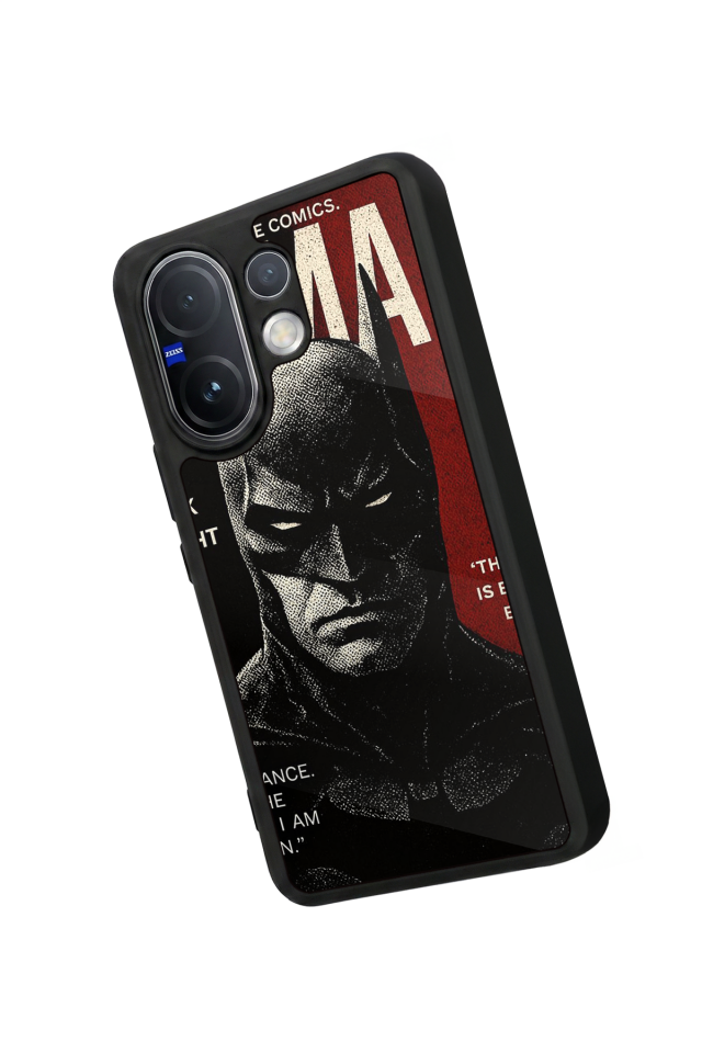 Vivo V60 Uyumlu Batman Tasarımlı Glossy Premium Kılıf