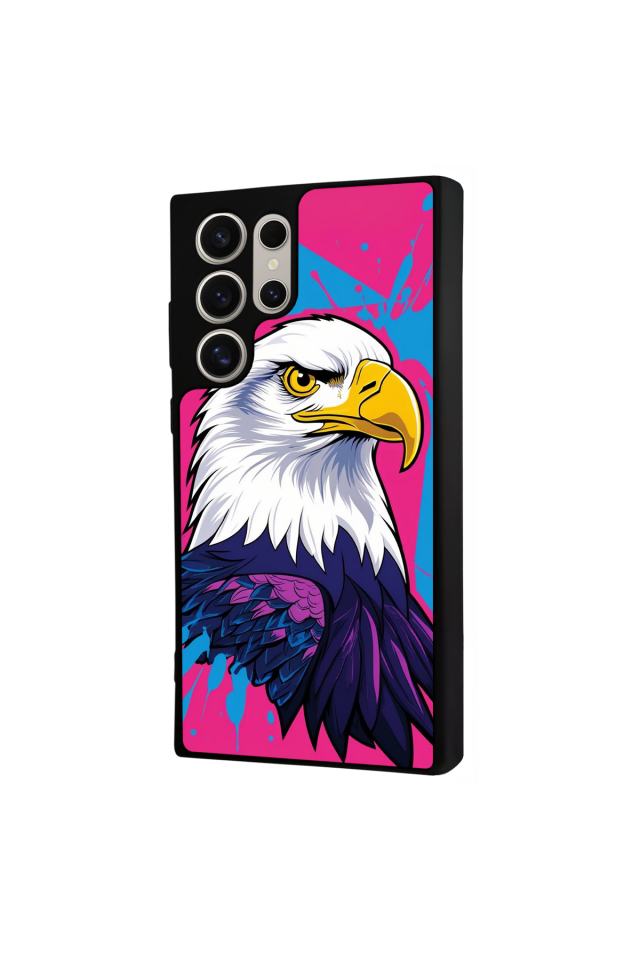 Samsung Galaxy S23 Ultra Uyumlu Besiktas Tasarımlı Glossy Premium Kılıf