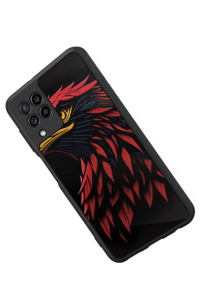 Samsung Galaxy M22 Uyumlu Besiktas Tasarımlı Glossy Premium Kılıf