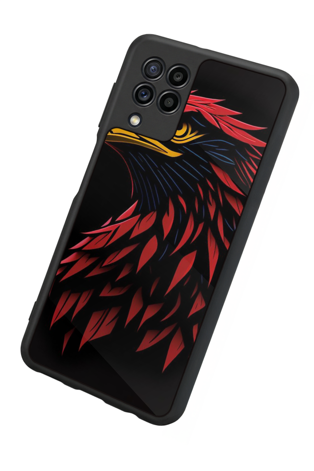 Samsung Galaxy M22 Uyumlu Besiktas Tasarımlı Glossy Premium Kılıf