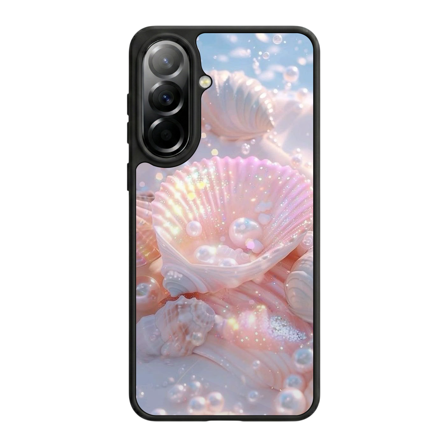 Samsung Galaxy A57 Uyumlu  İnci Tasarımlı Glossy Premium Kılıf