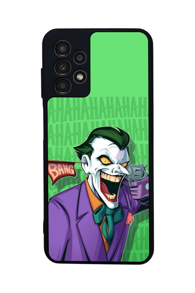 Samsung Galaxy A23 Uyumlu Joker Tasarımlı Glossy Premium Kılıf
