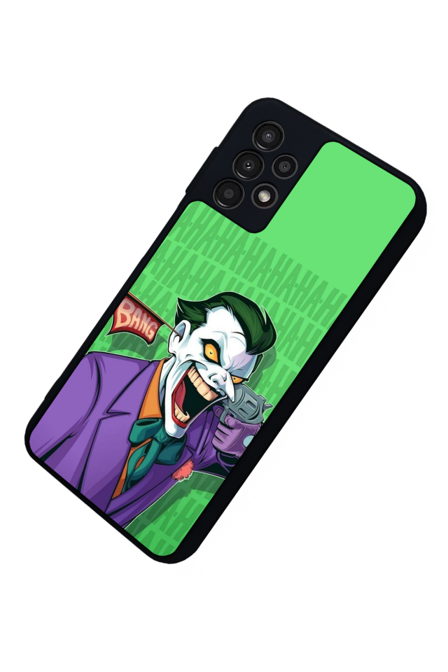 Samsung Galaxy A23 Uyumlu Joker Tasarımlı Glossy Premium Kılıf