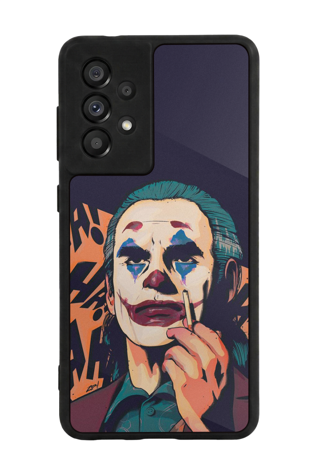 Samsung Galaxy A73 Uyumlu Joker Tasarımlı Glossy Premium Kılıf
