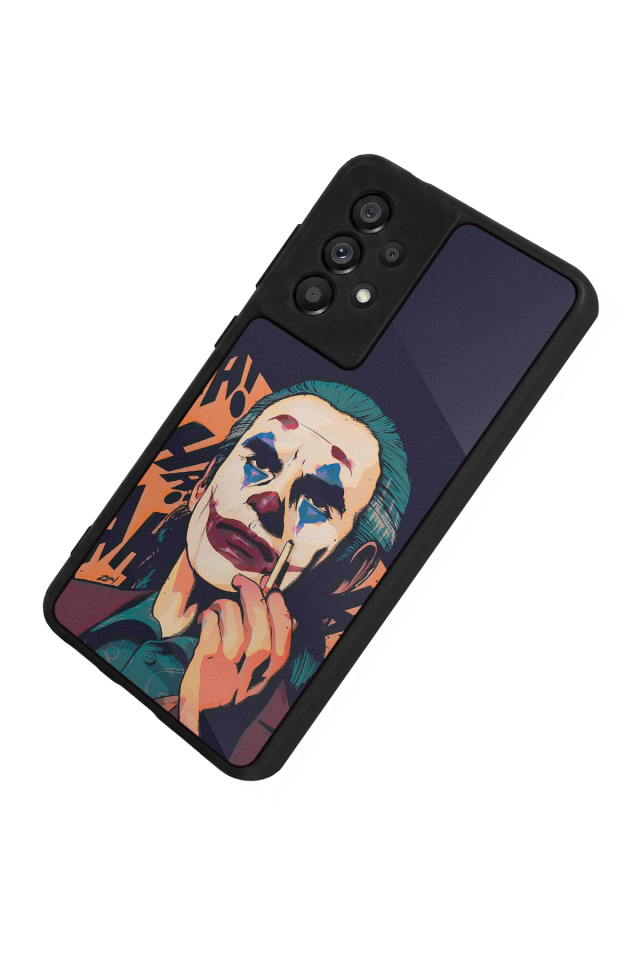 Samsung Galaxy A73 Uyumlu Joker Tasarımlı Glossy Premium Kılıf