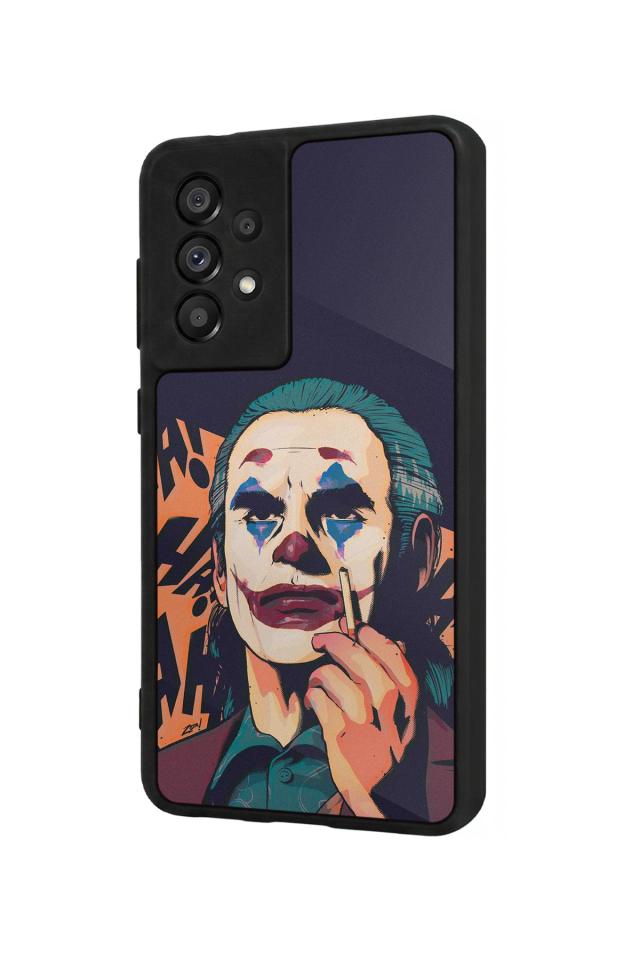 Samsung Galaxy A73 Uyumlu Joker Tasarımlı Glossy Premium Kılıf