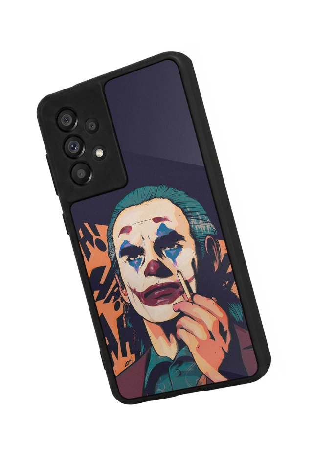 Samsung Galaxy A73 Uyumlu Joker Tasarımlı Glossy Premium Kılıf