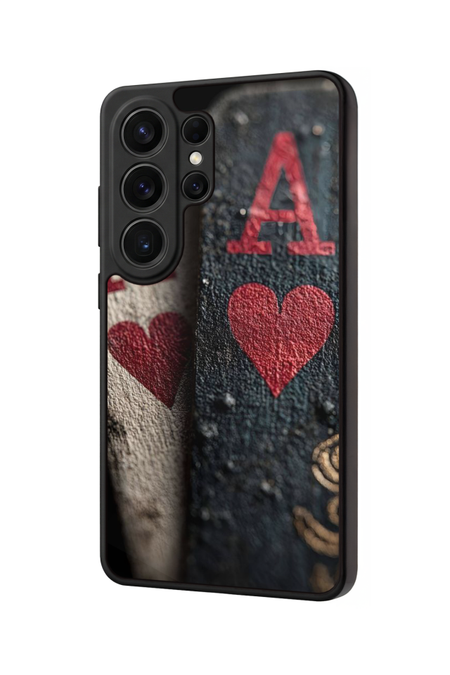 Samsung Galaxy S26 Ultra Uyumlu Kart Tasarımlı Glossy Premium Kılıf