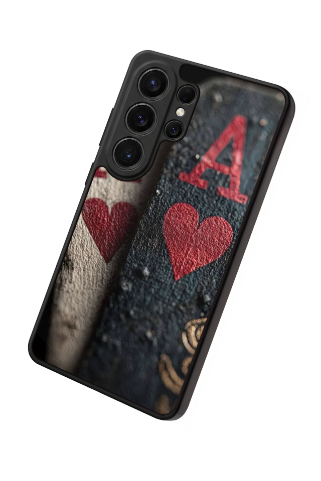 Samsung Galaxy S26 Ultra Uyumlu Kart Tasarımlı Glossy Premium Kılıf