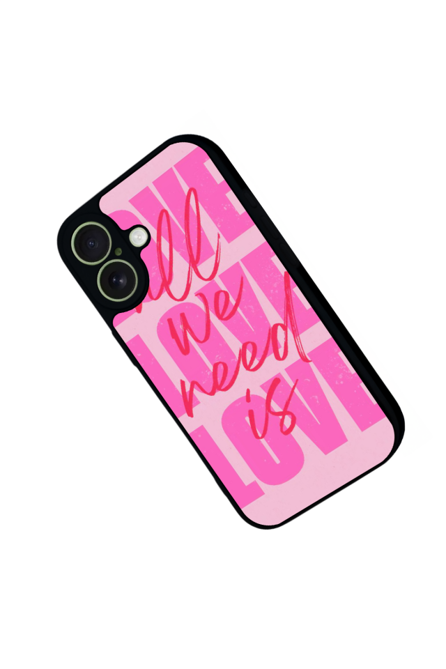 iPhone 17 Uyumlu Love Tasarımlı Glossy Premium Kılıf