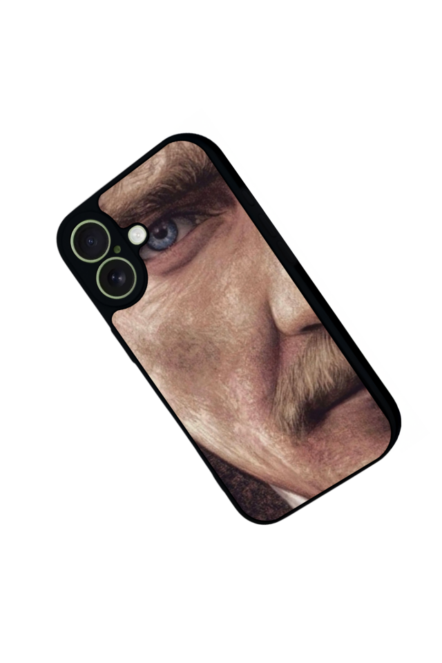 iPhone 17 Uyumlu Mustafa Kemal Ataturk Tasarımlı Glossy Premium Kılıf