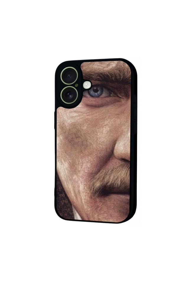 iPhone 17 Uyumlu Mustafa Kemal Ataturk Tasarımlı Glossy Premium Kılıf