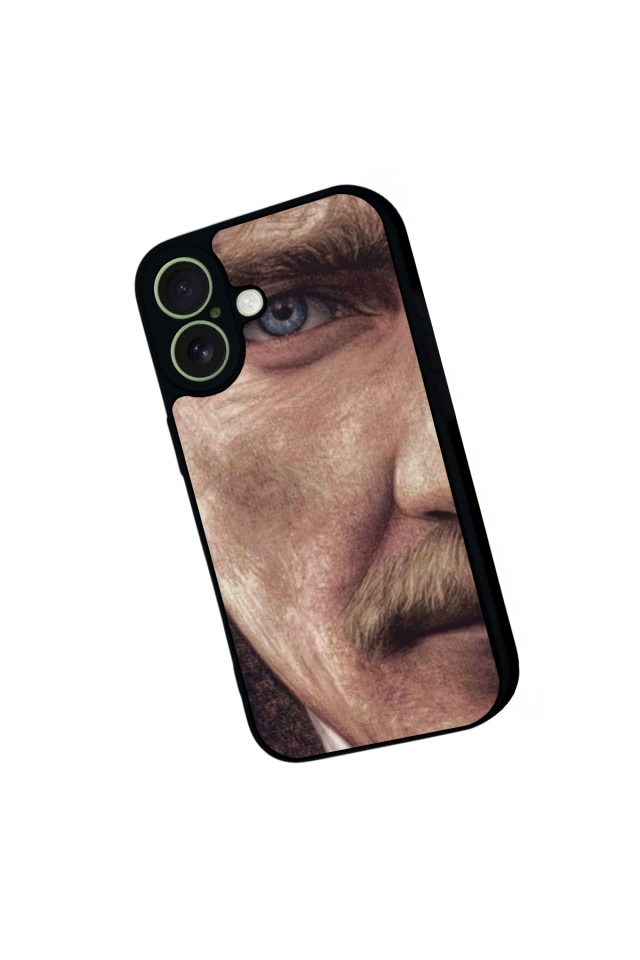 iPhone 17 Uyumlu Mustafa Kemal Ataturk Tasarımlı Glossy Premium Kılıf